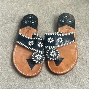 Jack Rogers navy sandals
